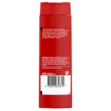 Old Spice, gel douche 3-en-1 pour le corps, les cheveux et le visage, Whitewater, 400 ml