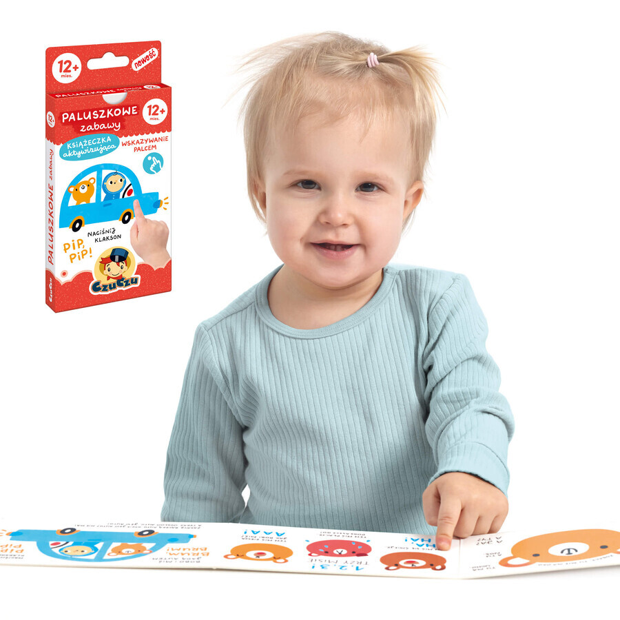 CzuCzu Fingerplays, Aktivitätsbuch für Kinder, ab 12 Monaten