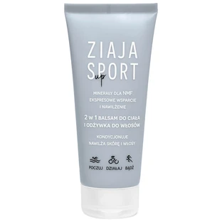 Ziaja Sport Up, loción corporal nutritiva y acondicionador capilar 2en1, 200 ml