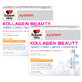 Set di bellezza Doppelherz System Kollagen, gusto arancia e frutto della passione, 2 x 30 fiale