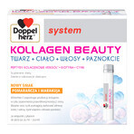 Doppelherz System Kollagen Beauty Set, Orangen- und Maracujageschmack, 2 x 30 Ampullen Doppelherz System Kollagen Beauty Set, Orangen- und Maracujageschmack, 2 x 30 Ampullen
