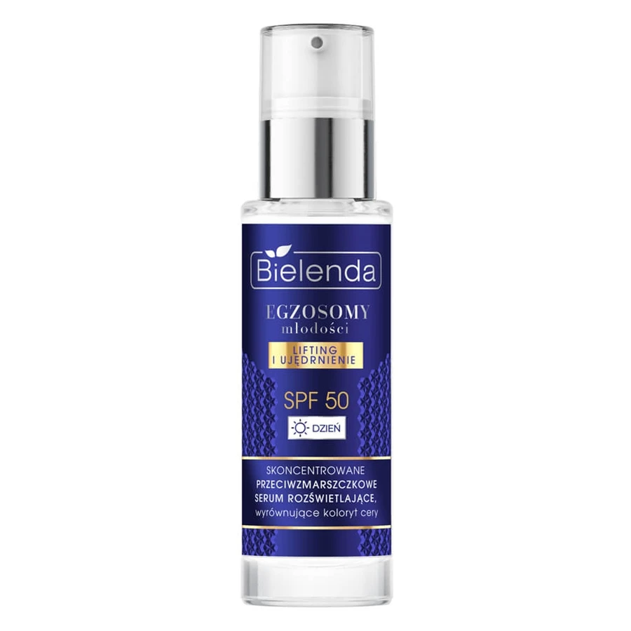 Bielenda Exosomes of Youth, concentrated anti-wrinkle brightening serum, SPF 50, 30 ml