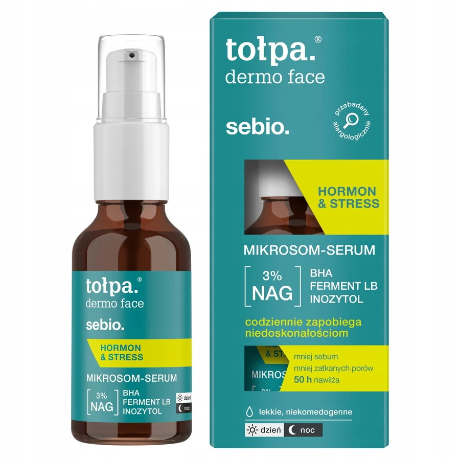 Tolpa Dermo Face Sebio Hormone&Stress, microsome-serum, 30 ml