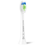 Philips, replacement tips for Sonicare W2 Optimal White sonic toothbrush, white, 2 pieces.
