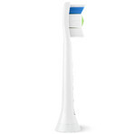Philips, replacement tips for Sonicare W2 Optimal White sonic toothbrush, white, 2 pieces.