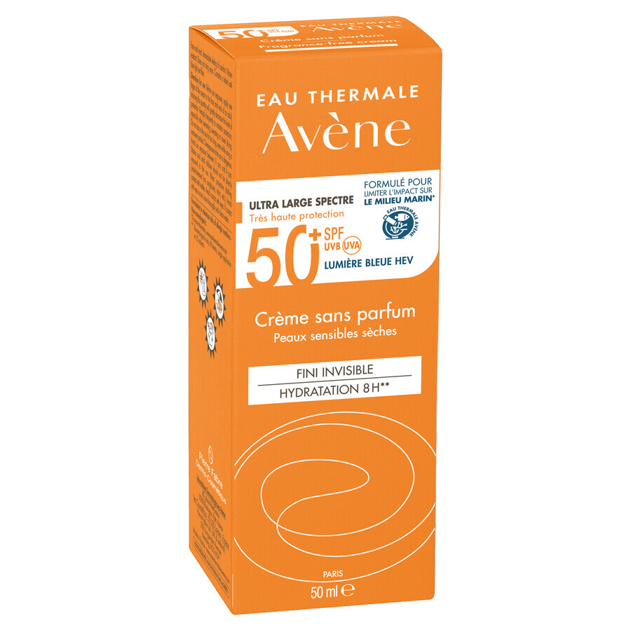 Avene Sun set, sehr hoher Sonnenschutz, Kinderspray, SPF 50+, 200 ml + Gesichtsschutzcreme, parfümfrei, SPF 50+, 50 ml + Strandtasche gratis