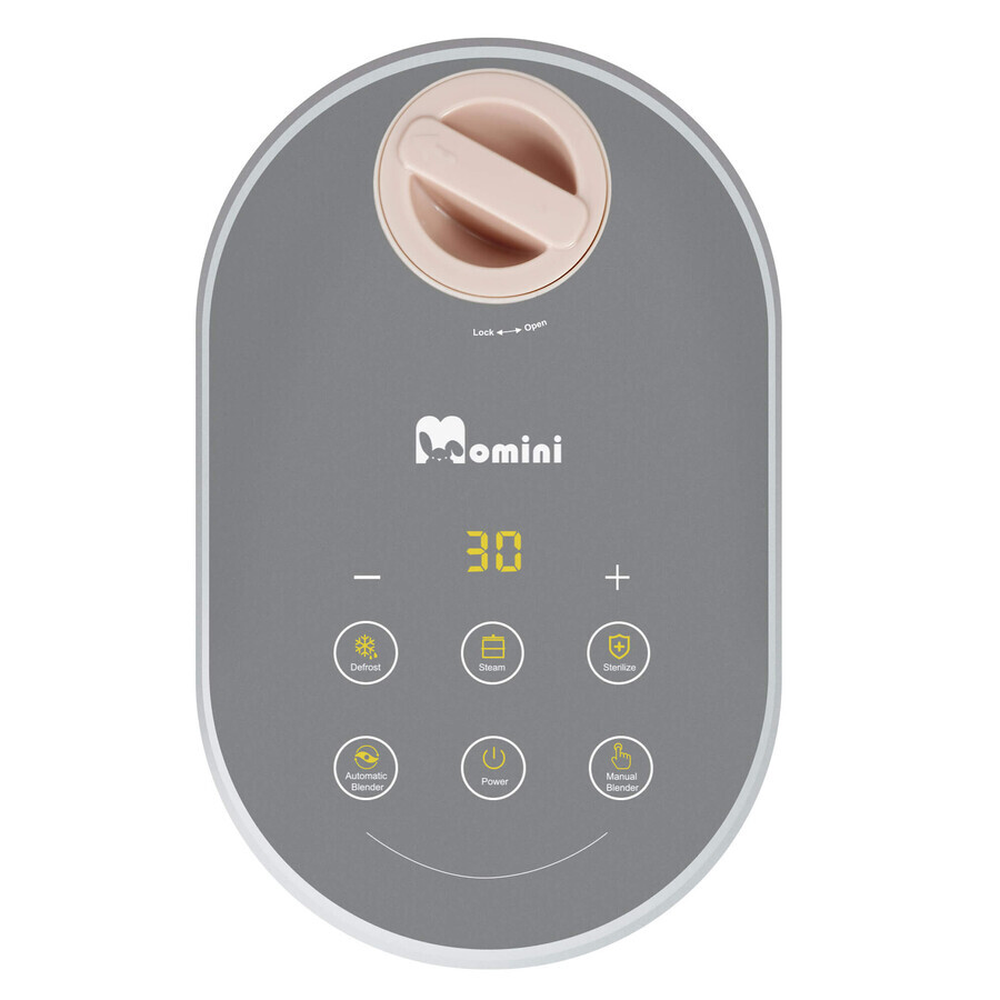 Momini NutriBlend, stoom multiblender voor kinderen 6in1 BESCHADIGDE VERPAKKING