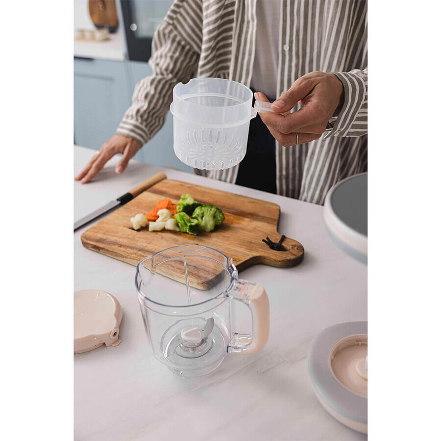 Momini NutriBlend, stoom multiblender voor kinderen 6in1 BESCHADIGDE VERPAKKING