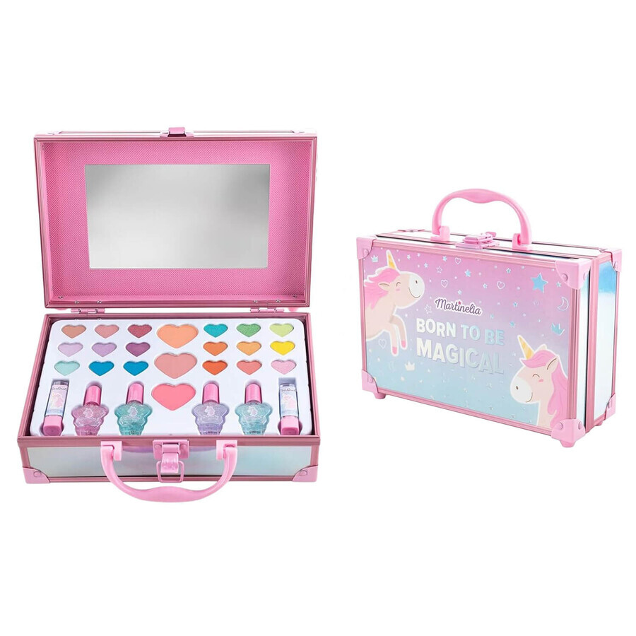 Martinelia Little Unicorn Set, children's makeup set, suitcase
