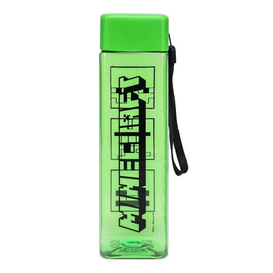 Bottiglia riutilizzabile Minecraft, 500 ml, Paladone
