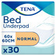Tena Bed, absorbent pads, Normal, 60 cm x 60 cm, 30 pieces