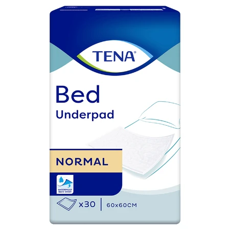 Tena Bed, absorberend kompres, Normaal, 60 cm x 60 cm, 30 stuks