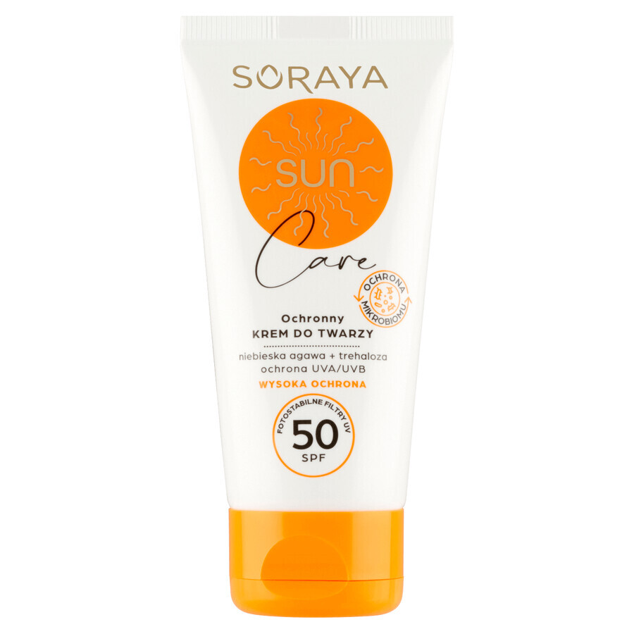 Soraya Sun Care, crema viso protettiva, SPF 50, 40 ml