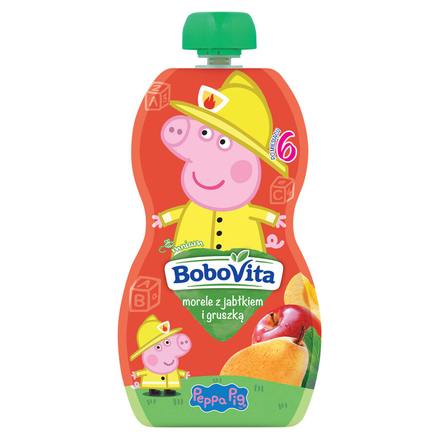 Set Bebilon Advance Pronutra 2, lait de suite prêt à boire, après 6 mois, 3 x 200 ml + BoboVita mousse de fruits, 3 x 100 g