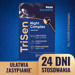 Humana Benelife TriSen Complejo Nocturno, 2,4 g x 24 sobres + banda de sueño gratuita Humana Benelife TriSen Complejo Nocturno, 2,4 g x 24 sobres + banda de sueño gratuita