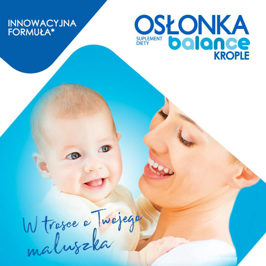 Set of Balance Cover, drops for children from birth, 7.5 ml + Normal Cover, 10 capsules
