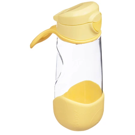 B.Box, bidon avec embout, tritan, bidon pour enfants, Lemon Twist, à partir de 3 ans, 450 ml