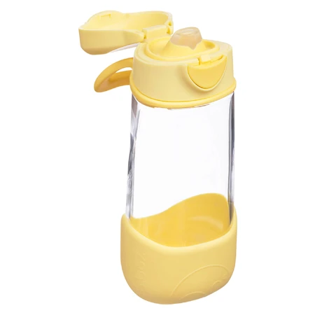 B.Box, bidon avec embout, tritan, bidon pour enfants, Lemon Twist, à partir de 3 ans, 450 ml