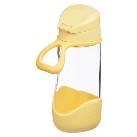 B.Box, bidon avec embout, tritan, bidon pour enfants, Lemon Twist, à partir de 3 ans, 450 ml