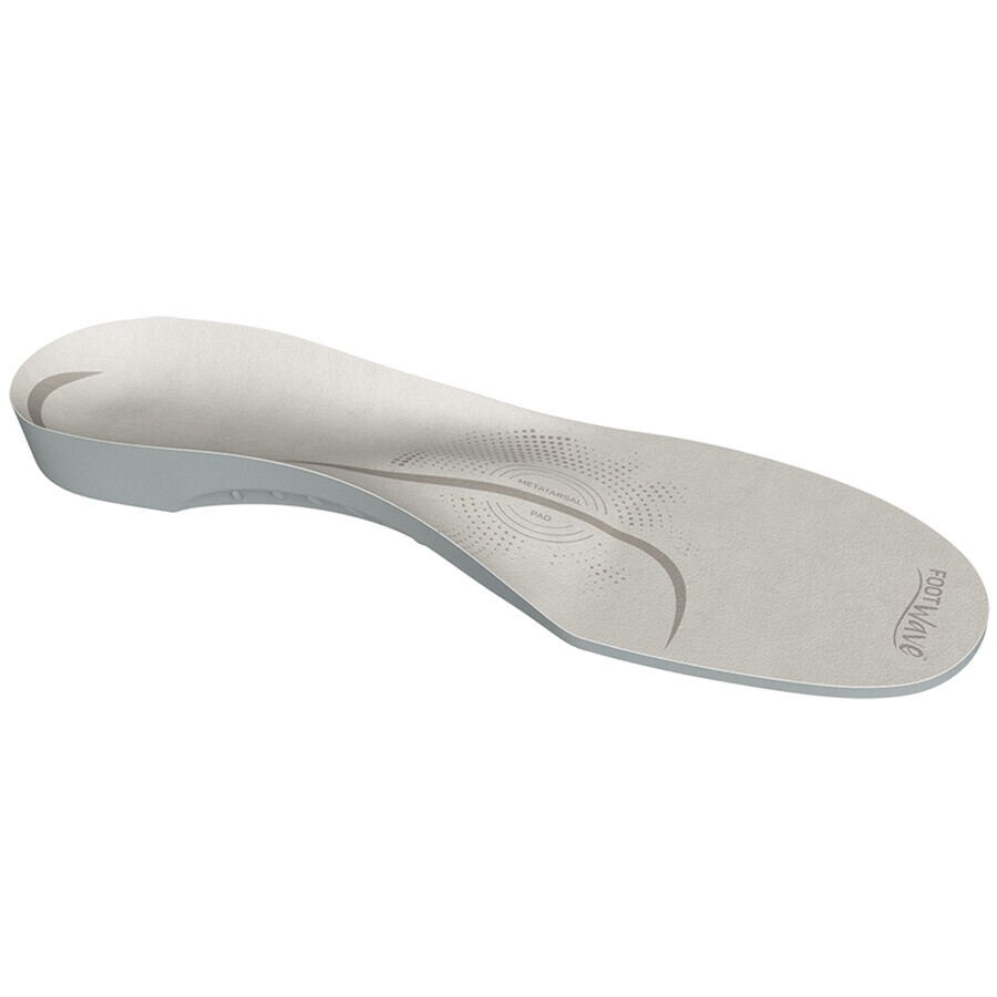 FootWave Pies planos, plantillas ortopédicas, Pequeño, 39-41, 1 par