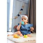 Sophie Giraffe So'pure set, rubber teether on wheel, from 3 months, 1 piece + cubes, 2 pieces + balls, 2 pieces