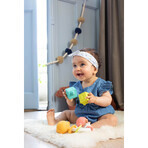 Sophie Giraffe So'pure set, rubber teether on wheel, from 3 months, 1 piece + cubes, 2 pieces + balls, 2 pieces