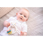 Sophie Giraffe So'pure set, rubber teether on wheel, from 3 months, 1 piece + cubes, 2 pieces + balls, 2 pieces