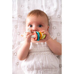 Sophie Giraffe So'pure set, rubber teether on wheel, from 3 months, 1 piece + cubes, 2 pieces + balls, 2 pieces