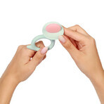 BabyOno, tettarella in silicone, lumaca, verde, dalla nascita, 1 pezzo BabyOno, tettarella in silicone, lumaca, verde, dalla nascita, 1 pezzo