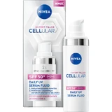 Nivea Cellular Expert Filler Daily UV Serum Fluid, serum to correct signs of skin aging, SPF 50+, 30 ml