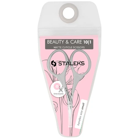 Stalex, matte cuticle scissors, Beauty & Care 10, type 1, 1 piece