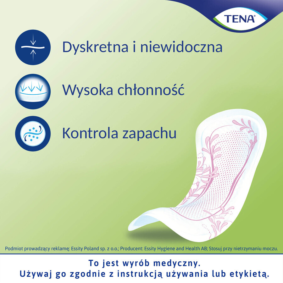 Set Tena Lady Slim, prosoape sanitare specializate, Mini Plus, 6 x 16 buc