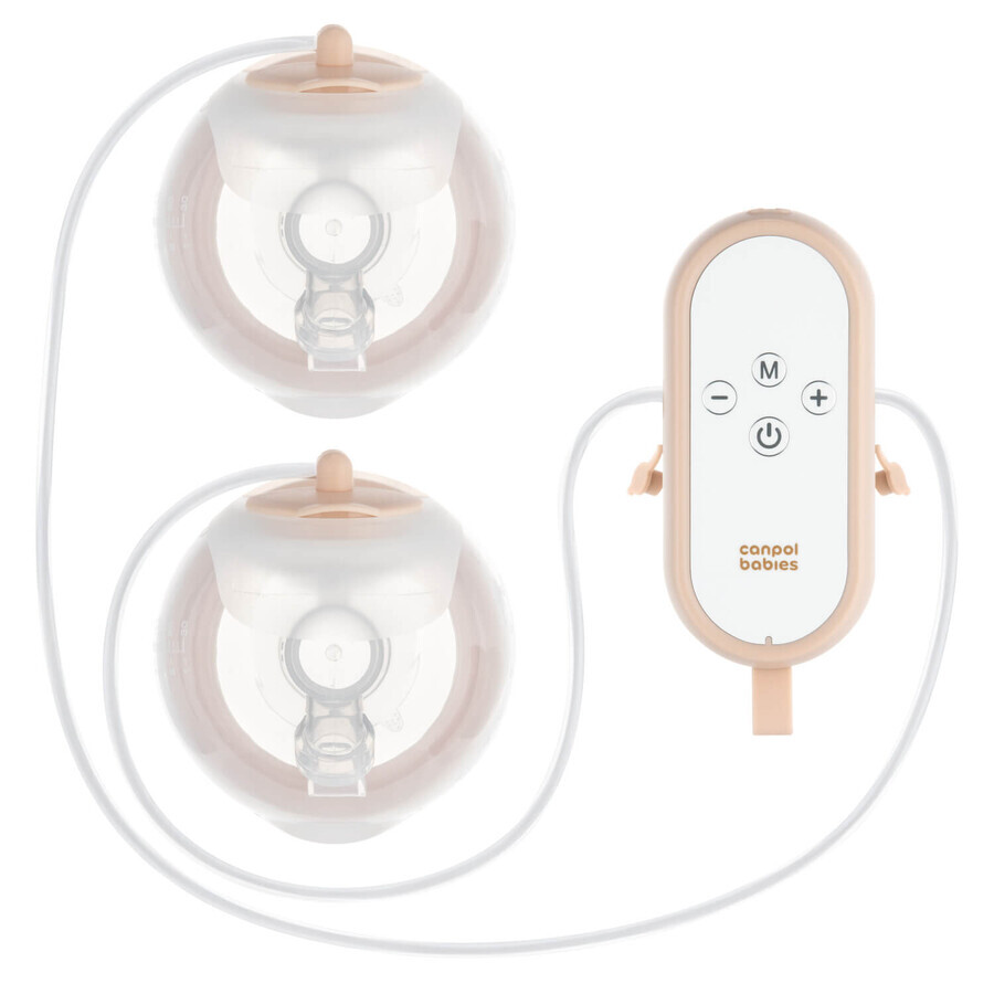 Canpol Babies MilkShell, tire-lait à double coque mobile, 20/106