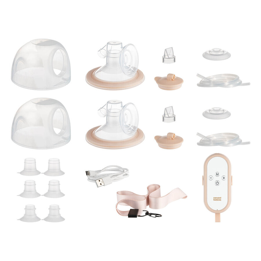 Canpol Babies MilkShell, tire-lait à double coque mobile, 20/106