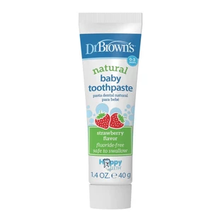Dentifrice naturel pour enfants à la fraise, 40 g, Dr Browns
