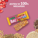Bakalland BA ! set de barres de céréales, fraise et quinoa, sans sucre ajouté, 4 x 30 g Bakalland BA ! set de barres de céréales, fraise et quinoa, sans sucre ajouté, 4 x 30 g
