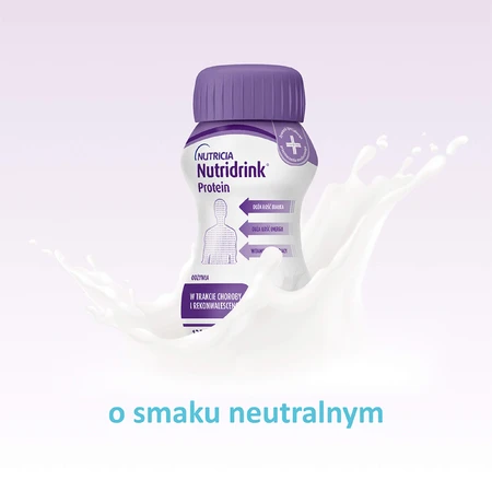 Nutridrink Protein kit, voedingspreparaat, neutrale smaak, 8 x 125 ml + gratis receptenboekje