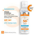 Pharmaceris S, protective emulsion for babies and children, SPF 50+, 150 ml + Dobble family game for free