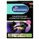 Dr. Beckmann, 3-in-1 black restoring wipes, 6 pieces