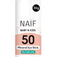 Naif Baby &amp; Kids, stick de protecție solară minerală pentru bebeluși și copii, de la naștere, SPF 50, 36 g