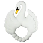 Natruba, Beißring aus Naturkautschuk, Schwan, ab Geburt, 1 Stück