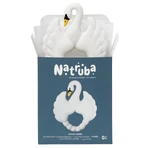 Natruba, Beißring aus Naturkautschuk, Schwan, ab Geburt, 1 Stück