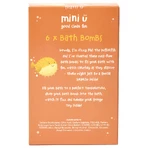 Mini U, bruisende badballen, 6 x 50 g