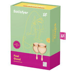 Satisfyer Feel Good, coppetta mestruale, 15 ml + 20 ml, arancione, 2 pezzi Satisfyer Feel Good, coppetta mestruale, 15 ml + 20 ml, arancione, 2 pezzi