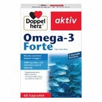 Doppelherz aktiv Omega-3 Forte set, 2 x 60 capsule Doppelherz aktiv Omega-3 Forte set, 2 x 60 capsule