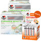 Doppelherz System Ceramide Beauty set, gusto frutta mango e frutto della passione, 2 x 30 fiale + Shots Immunity, liquido, gusto multifrutta, 25 ml x 20 fiale gratis