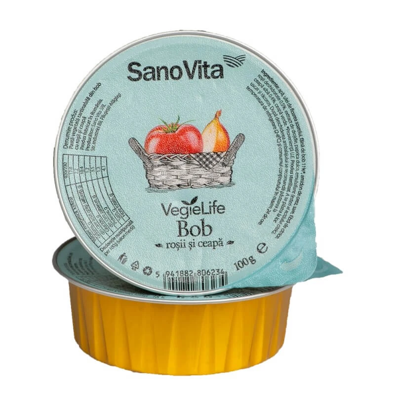 Vegetable spreadable pasta with tomatoes and onions, 100 gr,…