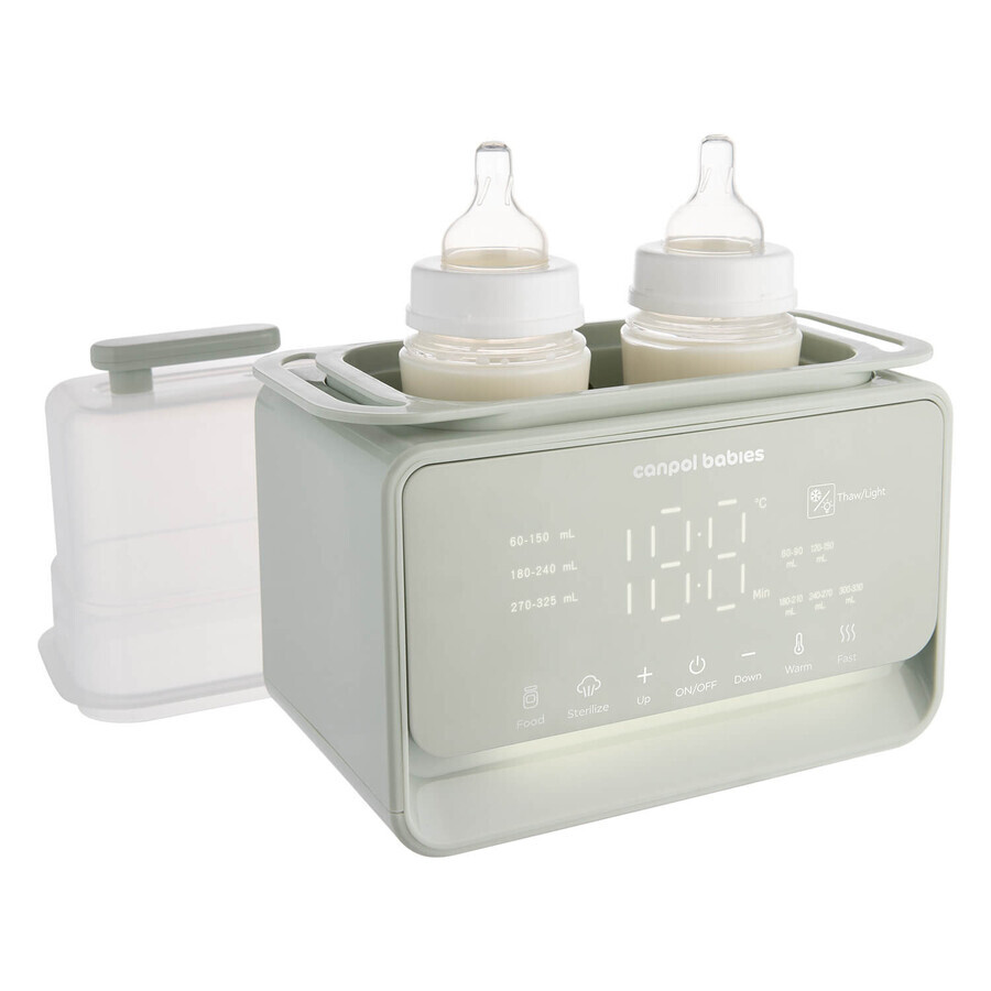 Canpol Babies, 7-in-1 warmer and sterilizer, with thermostat and light, 12/218
