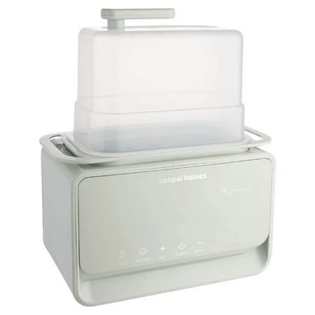 Canpol Babies, 7-in-1 Heizgerät und Sterilisator, mit Thermostat und Licht, 12/218