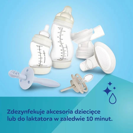 Canpol Babies, 7-in-1 Heizgerät und Sterilisator, mit Thermostat und Licht, 12/218